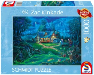 Puzzle PQ 1000 Nawiedzony dom - Schmidt