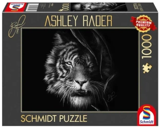 Puzzle PQ 1000 Ashley Rader Tygrys G3 - Schmidt