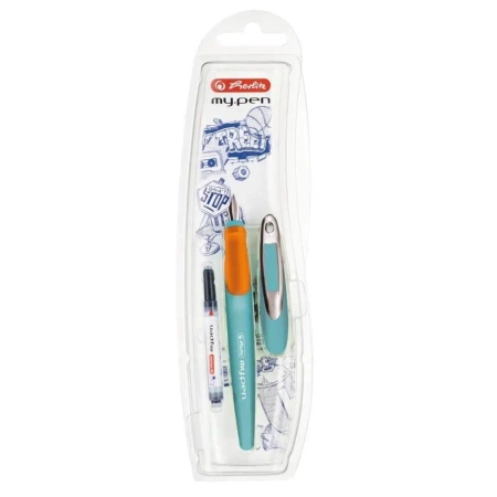 Pióro wieczne My.Pen M turkus/pomarańcz - HERLITZ