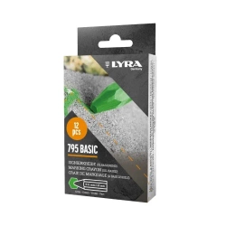 Kredka lubryka woskowa Economy 795 zielona (12szt) - Lyra