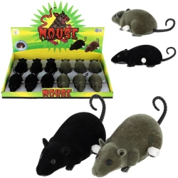 Mysz flokowana nakręcana MIX - Trifox