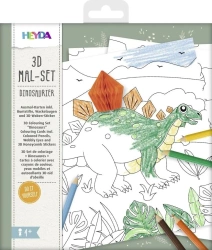 Wypukła malowanka - Dinozaury - Heyda