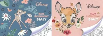 Blok rysunkowy A4/20K biały Bambi - Beniamin