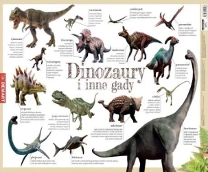 Podkładka na biurko dinozaury i inne gady - Opracowanie zbiorowe