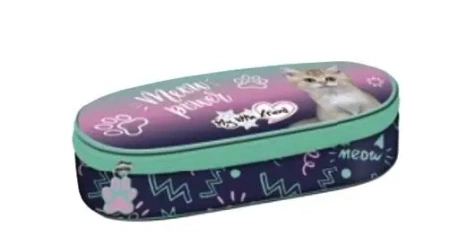 Piórnik saszetka z klapką PCL1 Kitty Party - ST-MAJEWSKI