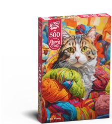 Puzzle 500 CherryPazzi Feline Whimsy 20098