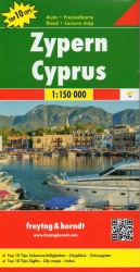 Cypr mapa 1:150 000 - Opracowanie zbiorowe
