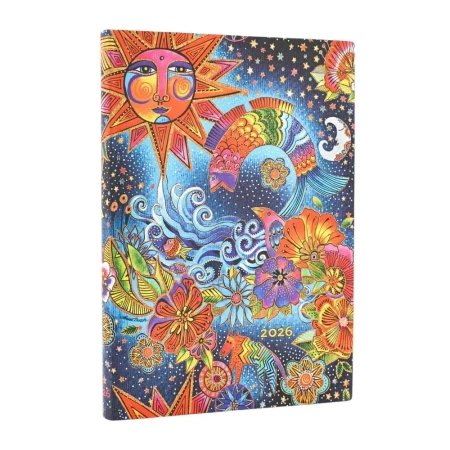 Kalendarz książkowy midi 2026 Celestial Magic - Paperblanks