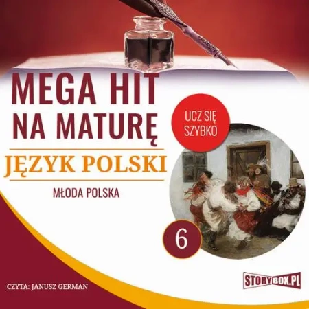 audiobook Mega hit na maturę. Język polski 6. Młoda Polska - Małgorzata Choromańska