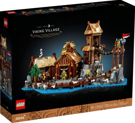 Klocki Ideas 21343 Wioska Wikingów - LEGO