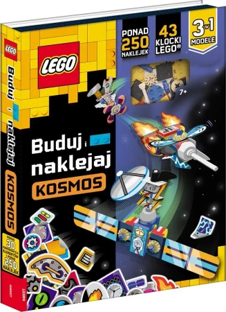 Lego Books. Kosmos. Buduj i naklejaj - praca zbiorowa