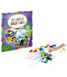 Piaskowe malowanki - Policjant i Strażak ALEX - Alexander