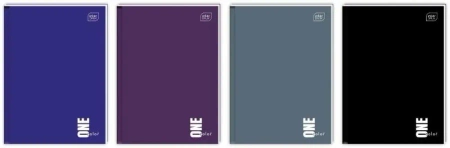 Brulion A4/96K kratka One Color (5szt) - INTERDRUK