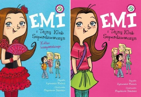 Emi i Tajny Klub Superdziewczyn T.1-3 PAKIET Agnieszka Mielech - Agnieszka Mielech