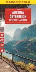 Mapa drogowa Austria 1:400 000 - praca zbiorowa