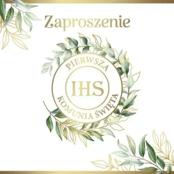 Zaproszenie Komunia (10szt) - Armin Style
