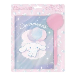 Pamiętnik+długopis z pomponem cinnamoroll - Diakakis