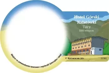 Magnes lodówkowy - Hotel Górski Kalatówki - Wydawnictwo Jako