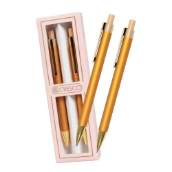 Długopis + ołówek Dyplomat złoty Gift Box - Cresco