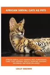 African Serval Cats as Pets - Brown Lolly