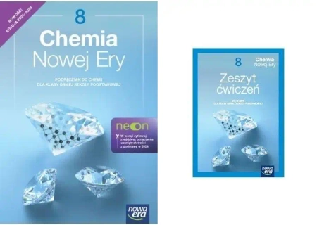 Chemia Nowej Ery 8 Podręcznik + zeszyt ćwiczeń Nowa Era PAKIET - Jan Kulawik, Teresa Kulawik, Maria Litwin
