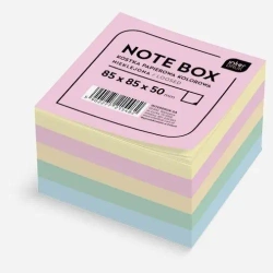 Kostka papierowa 85x85x50mm kolorowa nieklejona - INTERDRUK
