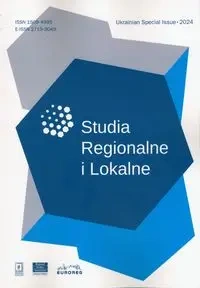 Studia regionalne i lokalne Ukrainian Special Issue 2024