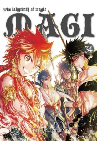 Magi: Labirynth of Magic. Tom 34 - Shinobu Ohtaka