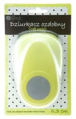 Dziurkacz ozdobny 6,3cm koło - Dalprint