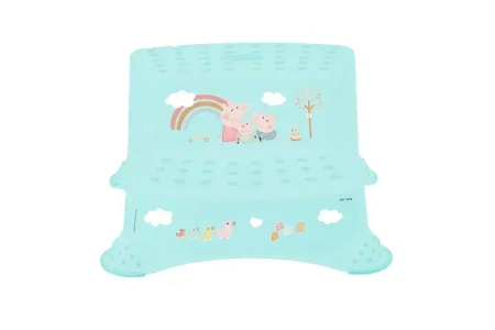 Podest 2 stopniowy antypoślizgowy Peppa zielony