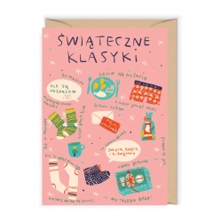Kartka świąteczna klasyki