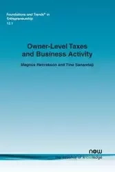 Owner-Level Taxes and Business Activity - Henrekson Magnus