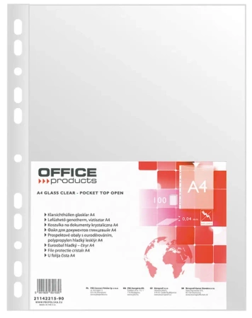 Koszulki na dokumenty A4 PP 100szt - Office