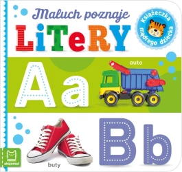 Maluch poznaje litery. Książeczka mądrego dziecka - Sylwia Kajdana