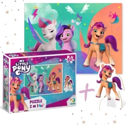 Puzzle 60 My Little Pony with charater figure - Dodo