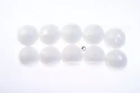 Styropianowe ozdoby choinkowe, małe bombki (10 sztuk)