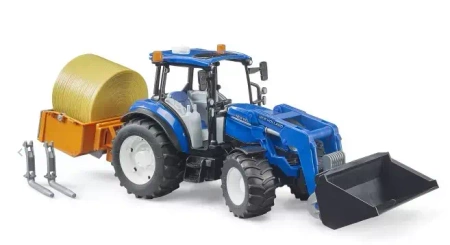 Traktor New Holland TS.120 z ładowaczem i akcesoriami