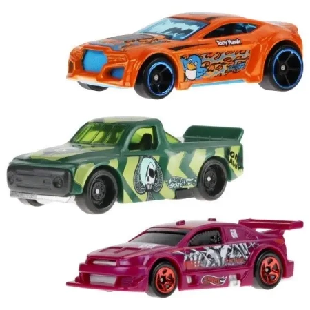 Hot Wheels Skate Deskorolka + buty + auto HVK48 - Mattel