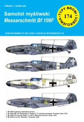 Samolot myśliwski Messerschmitt BF 109 F (TBiU 174) - Tomasz J. Kowalski