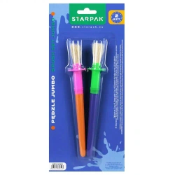 Pędzle Jumbo Kpl 2szt Starpak 562603