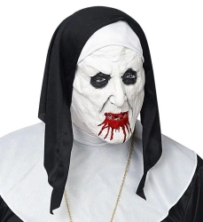 Maska na Halloween Zakonnica - Widmann