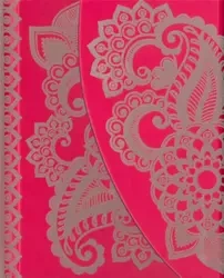 Notatnik ozdobny 0030-03 VELVET MINI - Boncahier