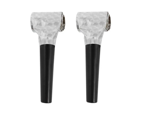 Gwizdki holograficzne srebrne 100szt - Godan