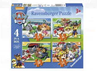 Puzzle 4w1 Psi Patrol 12/16/20/24 el. - Ravensburger