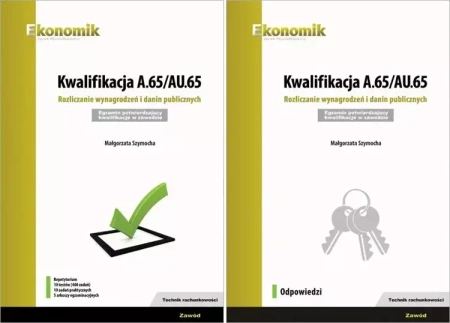 Kwalifikacja A.65/AU.65. Repetytorium, Odpowiedzi - Małgorzata Szymocha