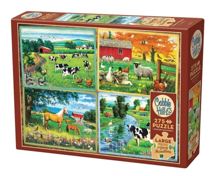 Puzzle 275  XL Przyjaciele z jednej farmy 113628 - Cobble Hill