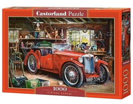 Puzzle 1000 Vintage Garage CASTOR - Castorland