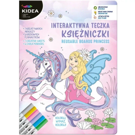 Teczka interaktywna księżniczki KIDEA - DERFORM