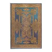 Notatnik w linie Blue Luxe midi - Paperblanks