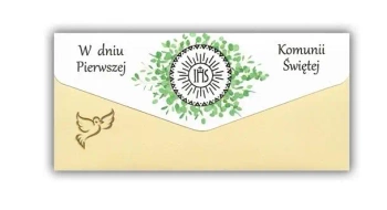 Kartka-koperta Komunia - Trend